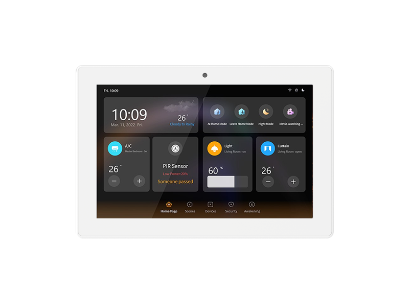 smart home control panel