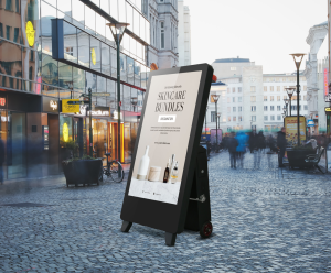 outdoor interactive display