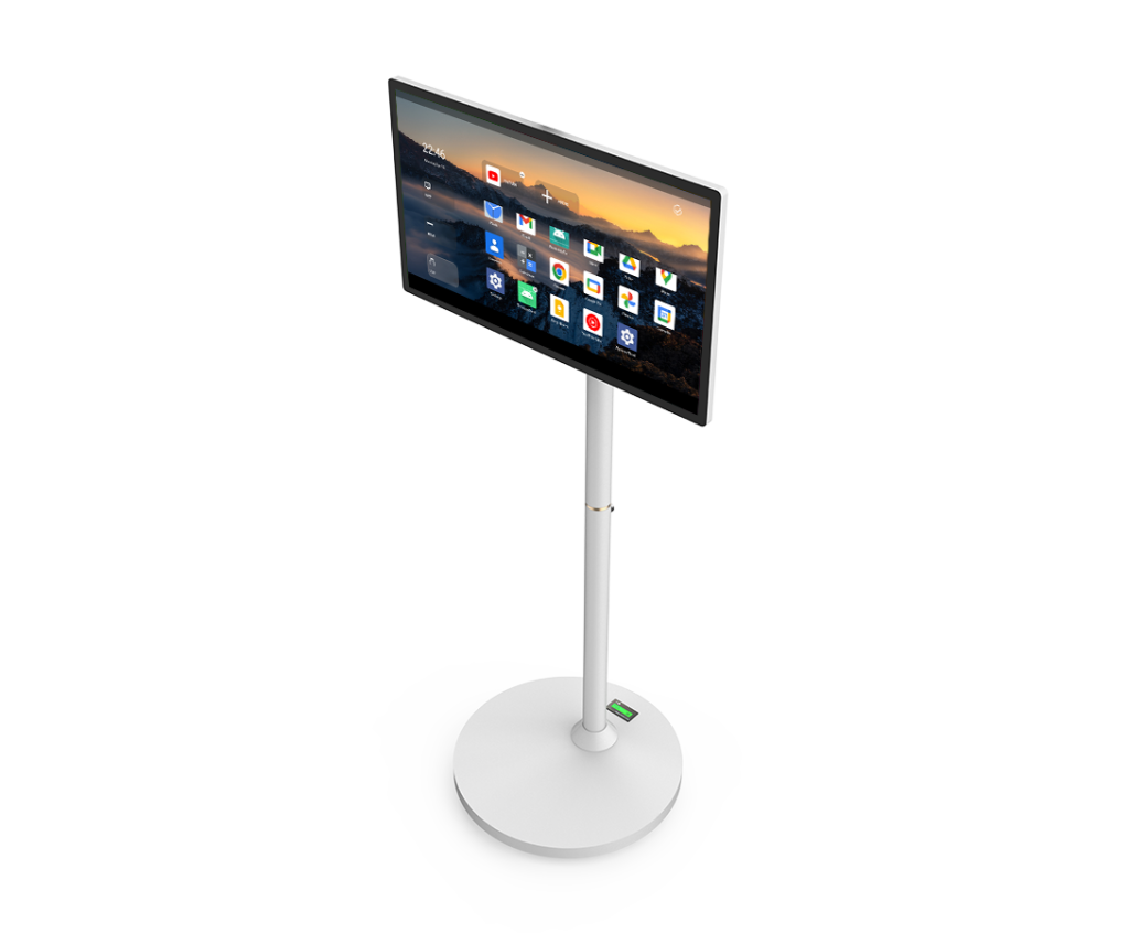 What are rollable touch monitors used for 19