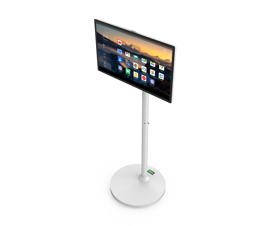 rollable touch monitors