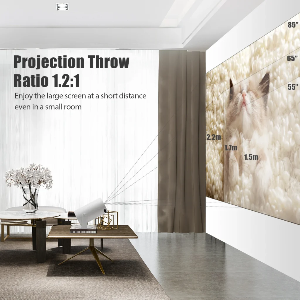 High-Quality 720P LCD Projector – Enjoy HD Viewing Anywhere 3 720P LCD projector
