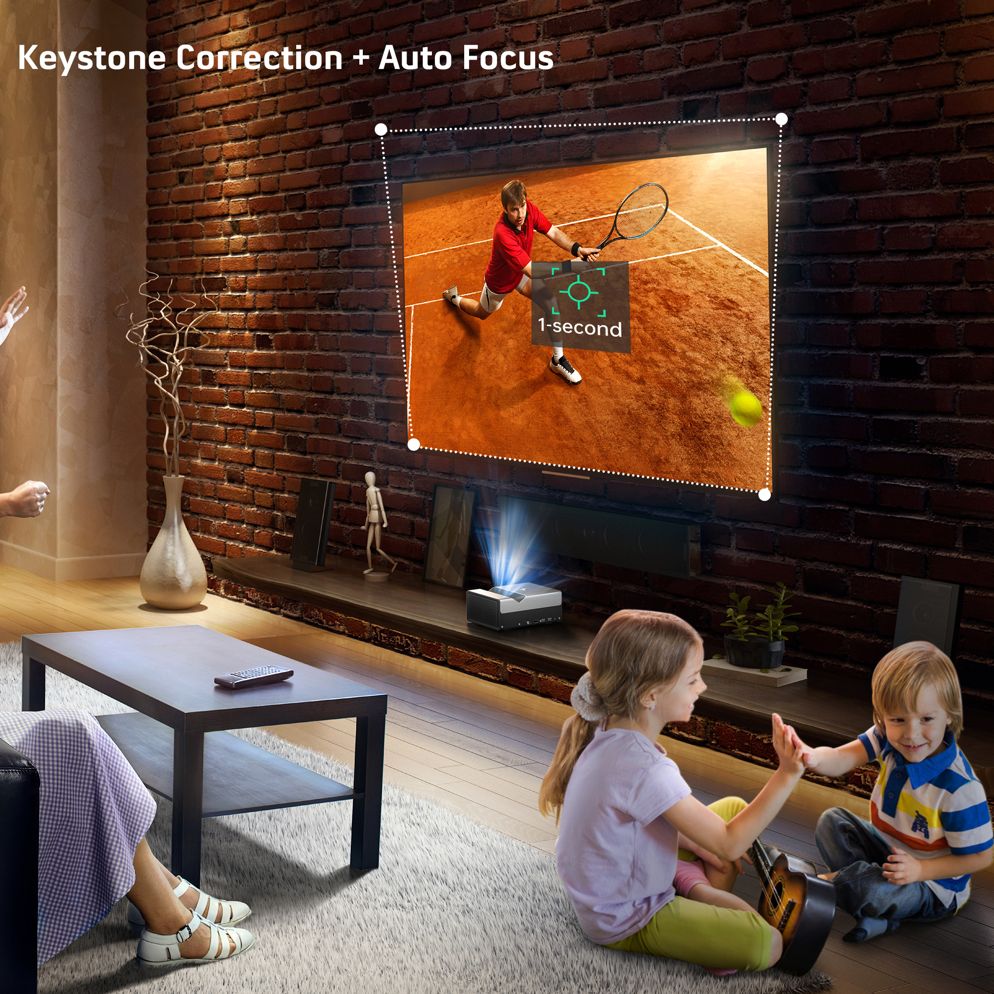 GP8 ultra short throw projector